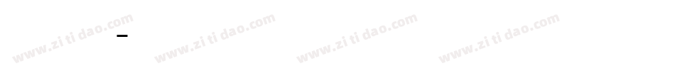 Zeitgeist MT Regula字体转换